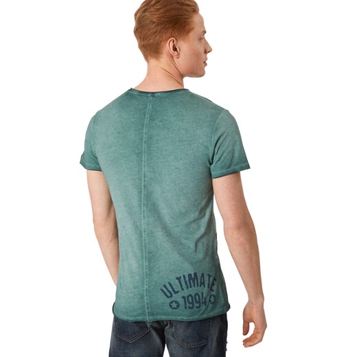 Zielony t-shirt męski Key Largo z krótkim rękawem 