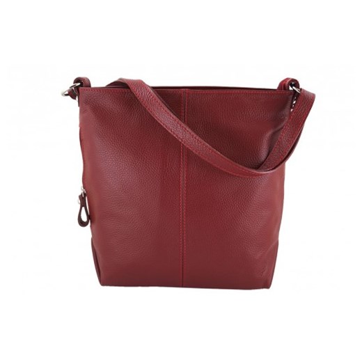 Shopper bag czerwona Barberini`s matowa 
