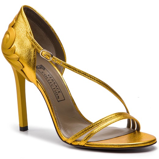 Sandały damskie złote Versace Collection 