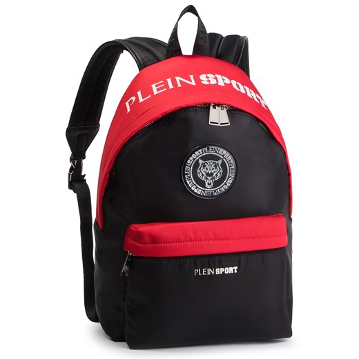 Plecak PLEIN SPORT - Backpack Metal Sport S19A UBA0003 STE003N Black/Red 0213  Plein Sport  eobuwie.pl
