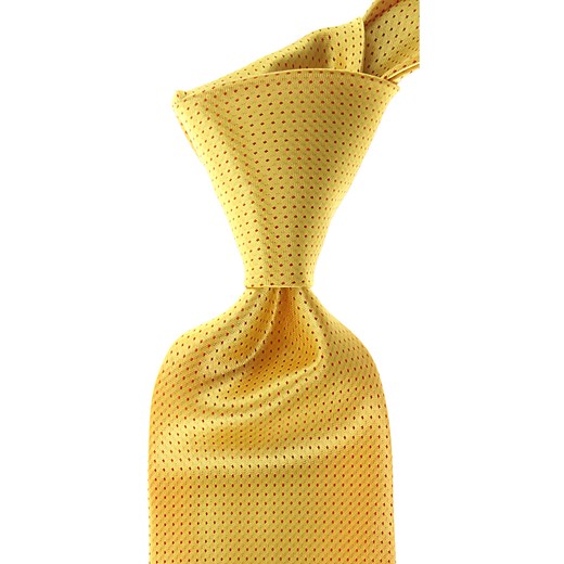 Krawat Isaia żółty 