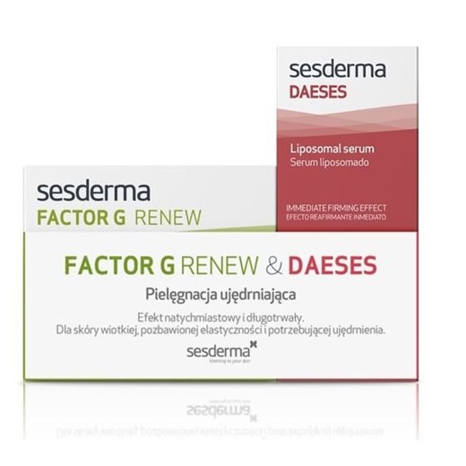 Sesderma zestaw FACTOR G krem + DAESES serum, 50ml + 30ml Sesderma uniwersalny wyprzedaż Livinia