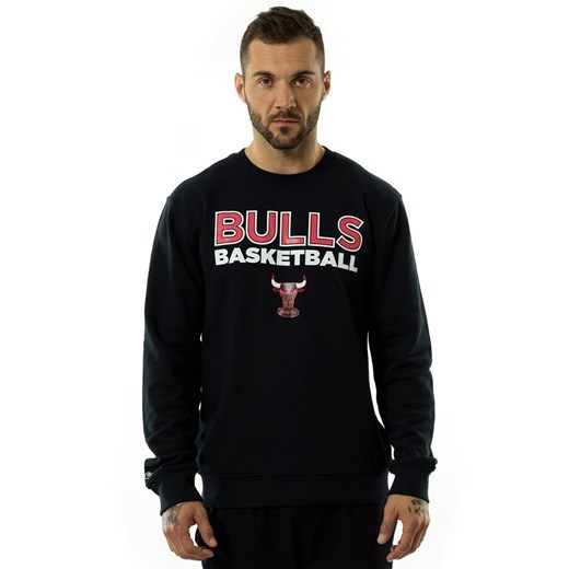 Bluza męska Mitchell and Ness crewneck Pure Shooter Chicago Bulls black Mitchell And Ness  M matshop.pl