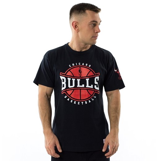 Koszulka męska Mitchell and Ness t-shirt Ball In Play Chicago Bulls black Mitchell And Ness  XL matshop.pl