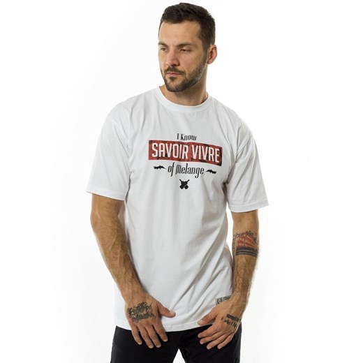 T-shirt męski Melanżowe Akcesoria Tekstylne z krótkim rękawem 