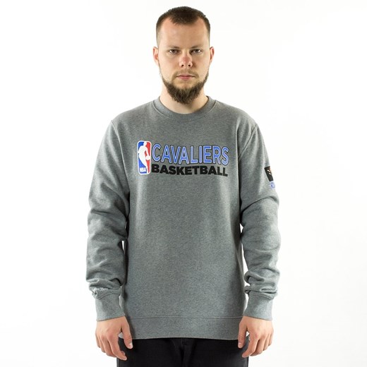 Bluza Mitchell and Ness crewneck Team Issued Crew Cleveland Cavaliers grey  Mitchell And Ness M matshop.pl