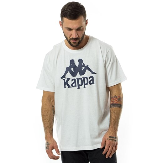 T-shirt męski Kappa z napisami 