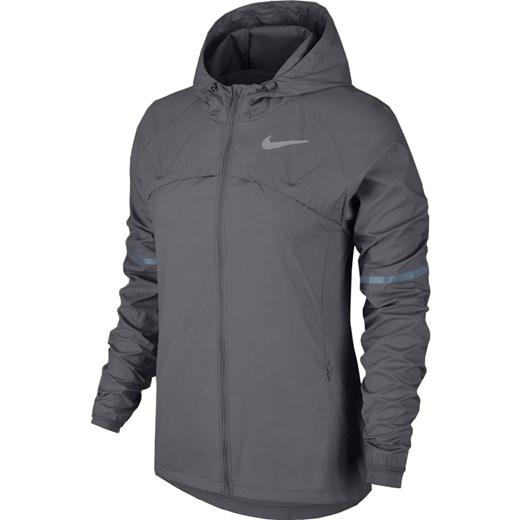 kurtka do biegania damska NIKE SHIELD JACKET SZARA / 855643-036