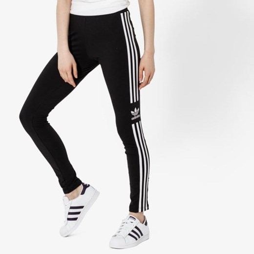 Spodnie damskie Adidas wiosenne czarne sportowe 