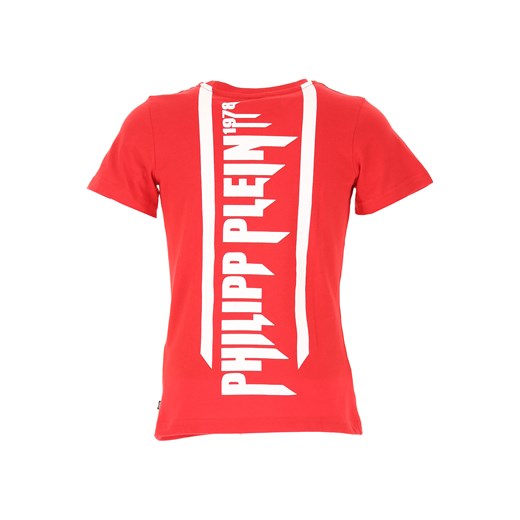 T-shirt chłopięce Philipp Plein bawełniany 