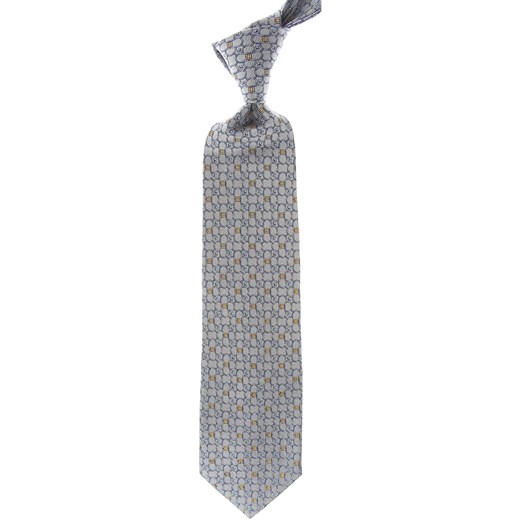 Krawat Balmain w abstrakcyjnym wzorze 