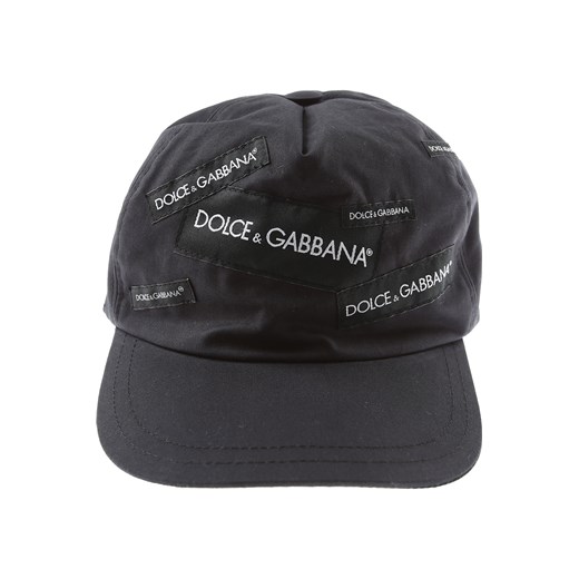 Dolce & Gabbana Czapki Dziecięce dla Chłopców, czarny, Bawełna, 2019, L M Dolce & Gabbana  M RAFFAELLO NETWORK