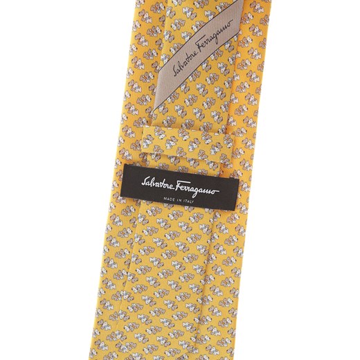 Krawat Salvatore Ferragamo w abstrakcyjne wzory 