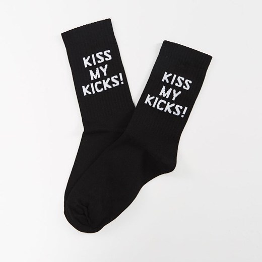 Skarpety Mass Denim socks Kiss Quarter black SS 2017  Mass Denim 40 - 42 bludshop.com