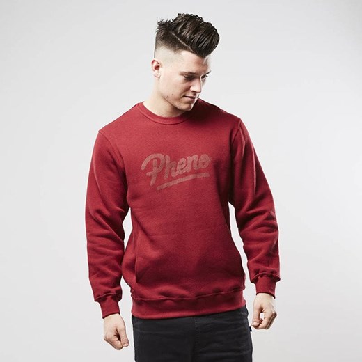 Bluza Phenotype sweatshirt Tonal Pheno Crewneck maroon Phenotype Streetwear M bludshop.com