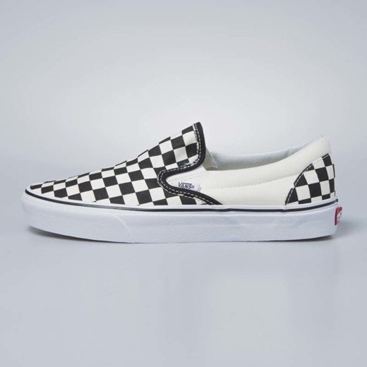 Sneakers buty Vans Classic Slip-On black and white checkerboard / white VN000EYEBWW Vans  US 8 bludshop.com