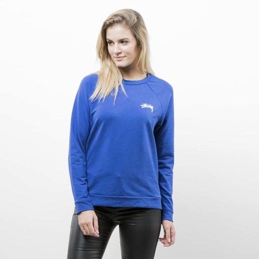 Stussy bluza 8 Ball Crew blue WMNS Stussy XS bludshop.com promocja