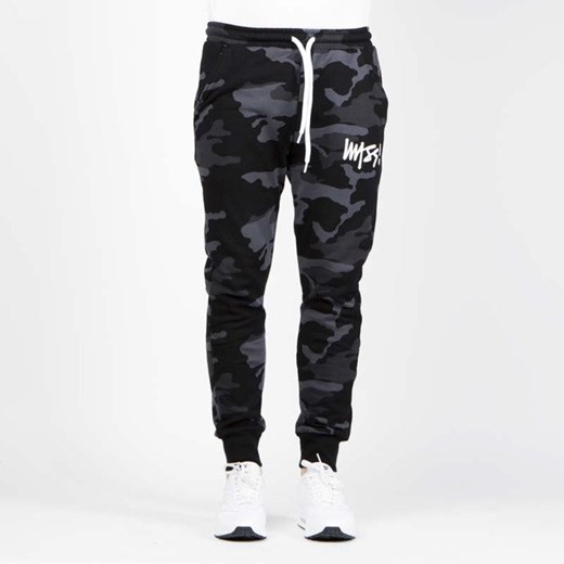 Spodnie dresowe Mass Denim Signature Sweatpants black camo  Mass Denim XL bludshop.com