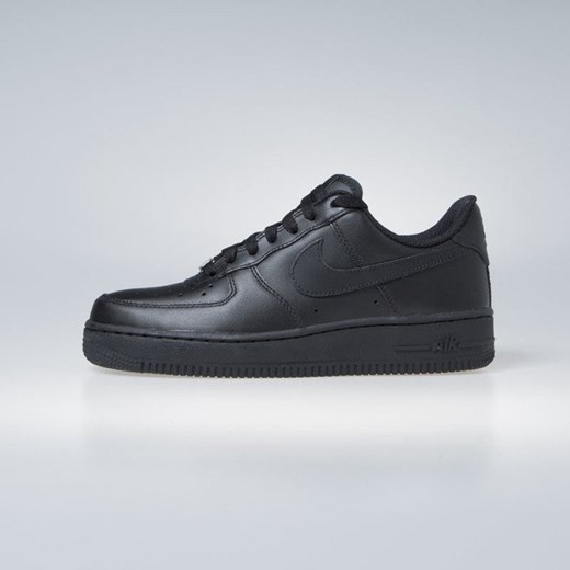 Buty sportowe damskie Nike do biegania air force czarne sznurowane 