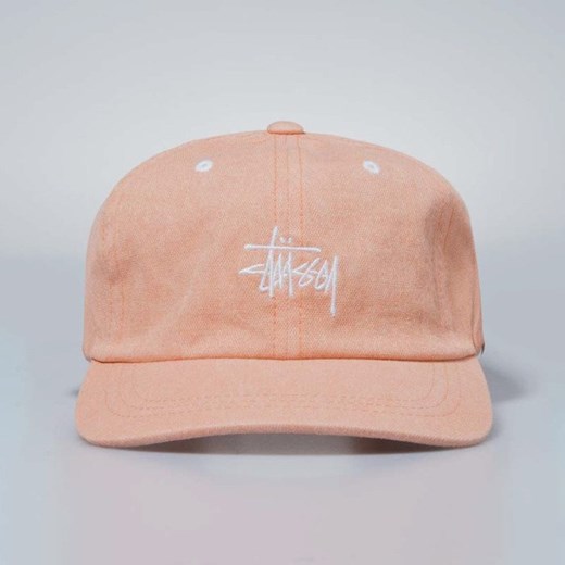 Czapka Stussy strapback Washed Stock Low Pro Cap orange Stussy  uniwersalny bludshop.com