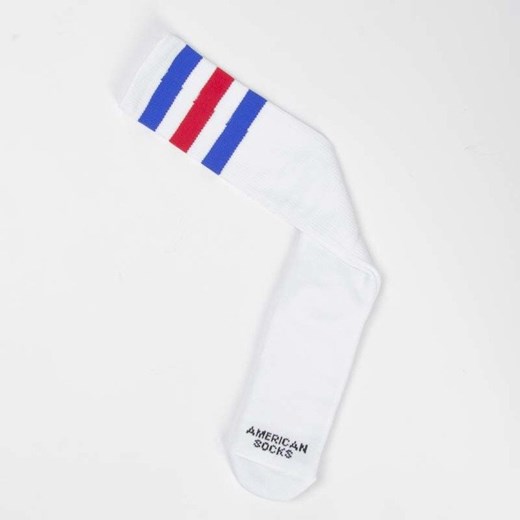 Białe skarpetki męskie American Socks 