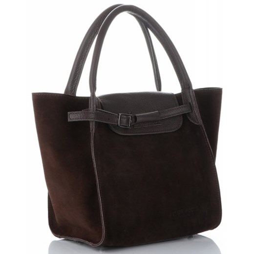 Shopper bag Vittoria Gotti elegancka matowa do ręki 