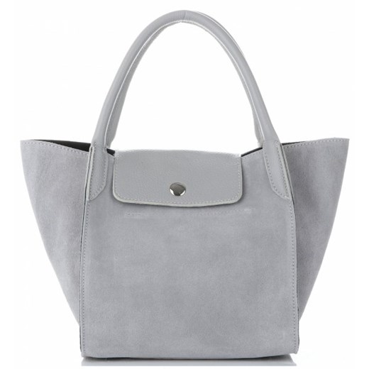 Shopper bag Vittoria Gotti bez dodatków matowa elegancka 