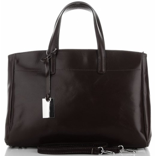 Shopper bag Genuine Leather skórzana elegancka 