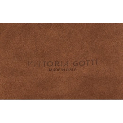 Torebki Skórzane z wysokiej jakości Zamszu Naturalnego XXL Shopper renomowanej marki Vittoria Gotti Rudy (kolory)