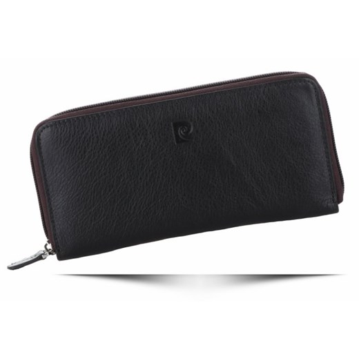 Portfel damski czarny Pierre Cardin
