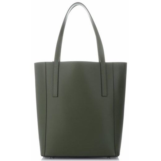 Vittoria Gotti shopper bag elegancka duża na ramię matowa 