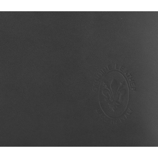 Klasyczne Torebki Skórzane Listonoszki firmy Genuine Leather Pelle w całości wykonane z Grubej Skóry Licowej Grafit (kolory)