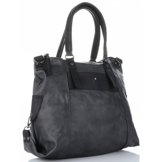 Shopper bag Diana&Co matowa ze skóry ekologicznej do ręki bez dodatków duża elegancka 