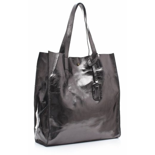 Torba Skórzana Shopper Bag z Kosmetyczką Iron (kolory)
