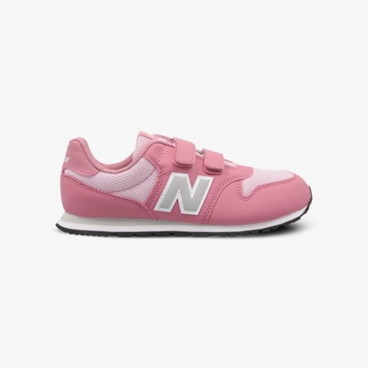 Buty sportowe dziecięce New Balance na rzepy różowe 