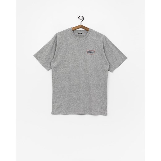 T-shirt Brixton Stith Stnd (heather grey/red/blue) Brixton  XL Roots On The Roof