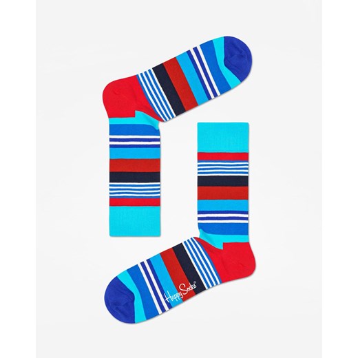 Skarpetki Happy Socks Multi Stripe (blue/black/red) Happy Socks  36-40 Roots On The Roof