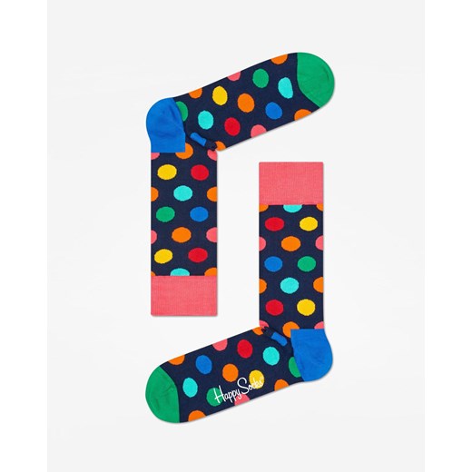 Skarpetki męskie Happy Socks wielokolorowe z poliamidu 