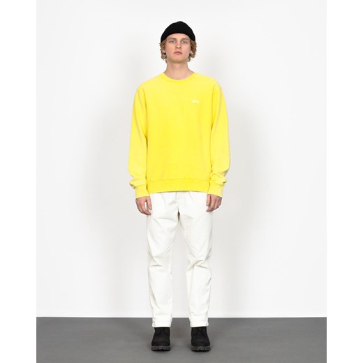 Bluza Stussy Stock Logo Crew (yellow) Stussy  L Roots On The Roof