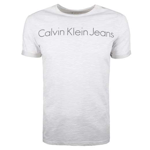 T-shirt męski Calvin Klein w stylu młodzieżowym bawełniany 