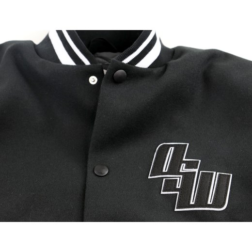 Kurtka OSW Varsity Baseball czarna Outsidewear L 4elementy