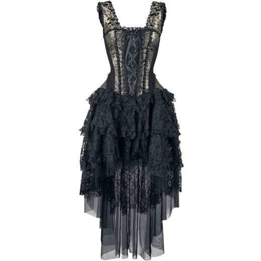 Burleska - Ophelie Dress - Sukienki - złoty