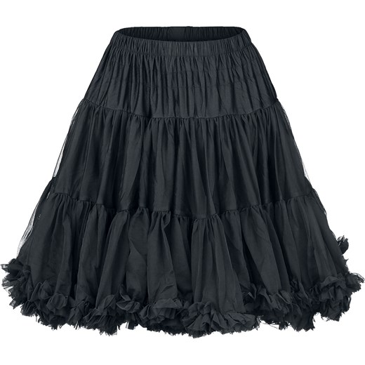 Banned Alternative - Walkabout Petticoat - Spódnica Medium - czarny