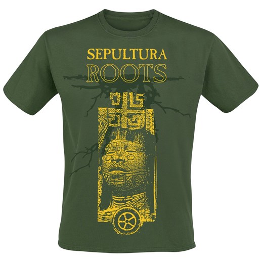 Sepultura - Roots 30 Years - T-Shirt - ciemnozielony