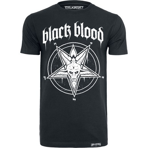 T-shirt męski Black Blood czarny 