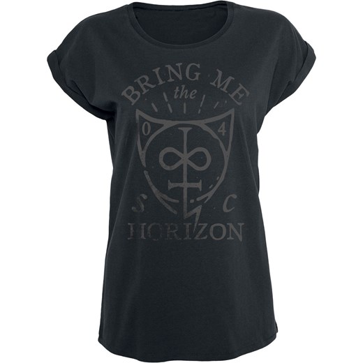 Bring Me The Horizon - Hand Drawn Shield - T-Shirt - czarny