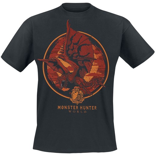 Monster Hunter - World - Screaming Rathalos - T-Shirt - czarny