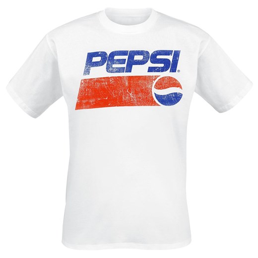Pepsi - Logo - Koszulki - biały  Pepsi L okazyjna cena EMP 