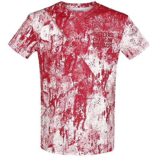 T-shirt męski Texas Chainsaw Massacre z krótkim rękawem bawełniany 