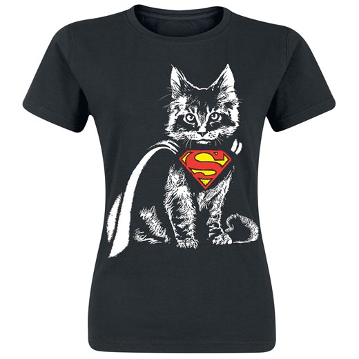 Superman - Superkitten - Koszulki - czarny Superman  XL EMP